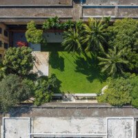Legacy Park Top View Drone Shot.